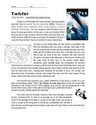 Twister Movie Worksheet By Mzs School Stuff Teachers Pay Teachers