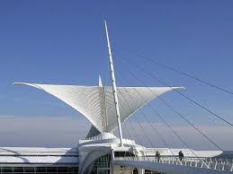 Milwaukee Art Museum Pedestrian Bridge Milwaukee Art Museum Santiago Calatrava Pedestrian Bridge
