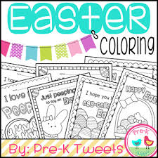 Christians around the world celebrate easter in many fun and colorful ways. Easter Coloring Pages Bundle By Pre K Tweets Teachers Pay Teachers