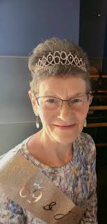 Sherry Hale) Great time together celebrating classmate/ friendship birthday  with Pam, Sandy, Diane, Nancy Klingler ,Susan Deskovich.