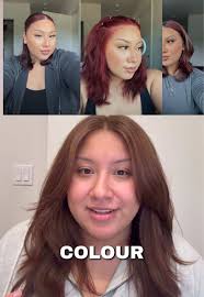 Ginger to Ash Brown Hair