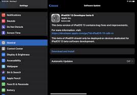 Apple has stopped signing these firmwares. Download Ios 13 Beta 6 Ipados 13 Beta 6 Now Available Osxdaily