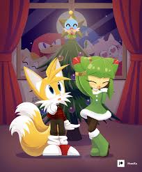 Tails felt her cuddle up to him and without opening his eyes he hugged her. 73005 Safe Artist Howxu Amy Rose Sonic Cosmo Sonic Cream The Rabbit Sonic Knuckles The Echidna Sonic Miles Tails Prower Sonic Sonic The Hedgehog Sonic Chao Fictional Species Seedrian Sonic Anthro Sega