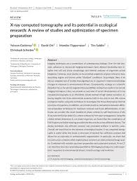 Download game evil life mediafire . Pdf X Ray Computed Tomography And Its Potential In Ecological Research A Review Of Studies And Optimization Of Specimen Preparation