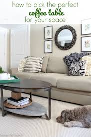 How To Choose The Right Coffee Table For Your Space Average But Inspired Coffee Table Perfect Coffee Table Living Room Table