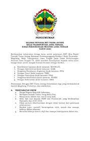 Pembukaan lowongan cpns kabupaten (pemkab) magelang bertujuan untuk mengisi beberapa kebutuhan tenaga pns di. Rekrutmen Petugas Brt Dinas Perhubungan Prov Jawa Tengah Tingkat Sma D3 S1 Bulan Maret 2020 Rekrutmen Lowongan Kerja Bulan Mei 2021