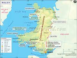 Road map of cardiff, wales, uk shows where the location is placed. Map Of Cardiff County Wales Uk