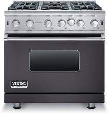 Viking Vgic53616bgg 5 Series Series 36 Inch Graphite Gray Gas Freestanding Range In Graphite Gray Appliances Connection