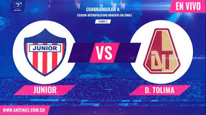 El equipo barranquillero busca despejar dudas frente al campeón del fpc. Junior Vs Tolima En Vivo Youtube