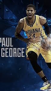 Paul george oklahoma city thunder pixel art 21 art print by joe hamilton. Paul George Wallpapers Wallpaper Cave