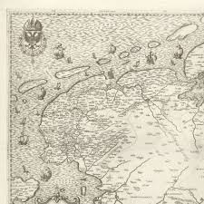 Kaart Van Friesland Groningen Drenthe En Overijssel Jacob Bos Naar Jacob Van Deventer 1558 Rijksmuseum Kaarten Oude Kaarten Oude Kaart