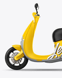 Download Free Scooter Mockup Left Side View Best Mockup Free Download PSD Mockup Templates