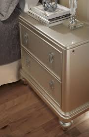 The Diva Nightstand Has A Felt Lined Top Drawer And Even A Cedar Lined Bottom Drawer Plus The Lighted Night Diva Bedroom Set Champagne Bedroom Diva Bedroom