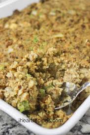 Other traditional african american foods and dishes include barbecued meat, sweet cornbread, fried chicken, and of course, desserts. Southern Soul Food Cornbread Dressing I Heart Recipes