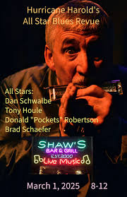 Shaws Bar & Grill Music Calendar