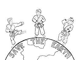 Karate Coloring Pages For Kids Coloring Pages For Kids Coloring Pages Karate Kid