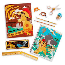 The Lion Guard Stationery Supply Kit Disney Store School Giveaways 6 Year Old Toys Lion King Book