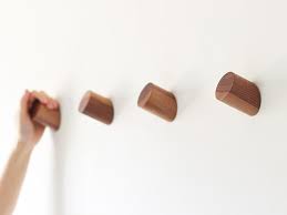 Piece Parcel Minimalist Wood Wall Hook Wooden Wall Hooks Decorative Wall Hooks Wall Hooks