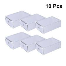 40 cassette 60 x 40 x30 (6 euro al pz); 10 Pcs Plastica Scatole A Cassetti Impilabili Spessa Per Scarpe Organizzatore Eur 22 67 Picclick It