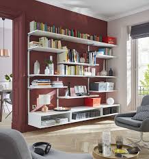 Avec Les Amenagement Oppen Trouvez Des Solutions De Rangement Murales Adaptees A Vos Besoins Et A Votre Deco Quelque Soit Mur Blanc Unites Decoration Maison
