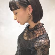 黒髪ボブの新しい髪型 トレンド感満載でオシャレなヘアスタイル hair ボブ 黒髪 ボブヘア モード ボブ