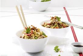 Gebratener Reis Mit Ente Gemuse Und Ei Lecker Kochen Lebensmittel Essen Gebratener Reis