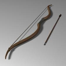3dsmax Greek Bow Arrow Bow Arrows Weapon Concept Art Bows