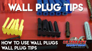 How To Use Wall Plugs Wall Plug Tips