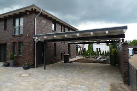 Stahl Carport Mauer Weiss Carport Stahl Stahlcarport Carport