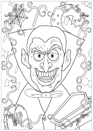 Check spelling or type a new query. Vampire Halloween Halloween Adult Coloring Pages