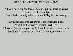 Spells To Get What You Want Spells Witchcraft Luck Spells Spelling