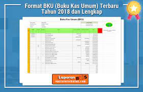 Contoh buku kas umum dengan format excel. Format Bku Buku Kas Umum Terbaru Tahun 2018 Dan Lengkap Laporan Bos