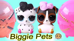 Biggie Pets Dogs Lol Surprise Mom Color Change Baby Animals Blind Bags Youtube