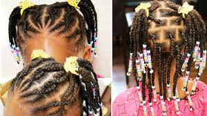 These awesome pictures of braids for men are sure to inspire a fresh new hairstyle for you this year. How To Little Girls Braided Hairstyle With Beads Youtube