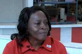 Meet Loretta Neely. The woman honored as a "Living Legend" for her 47 year  career at KFC.