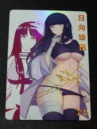 Hinata Hyuga - Naruto - ZR - Doujin Card - Mint | eBay