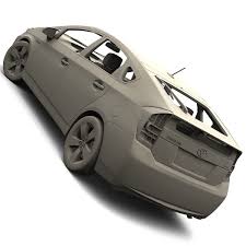 2010 Toyota Prius 3d Model Toyota Prius Prius 3d Model