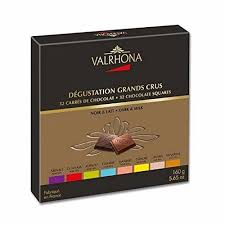 Valrhona 32 French Gourmet Chocolate Squares 6 Dark Chocolates 2 Milk Chocolates Assortment Gift Box The Gift Idea Shop Chocolate Assortment Chocolate Squares Chocolate Box Packaging