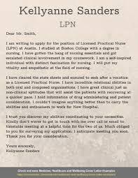 Licensed Practical Nurse Cover Letter Samples Templates Pdf Word 2021 Lpn Cover Letters Rb