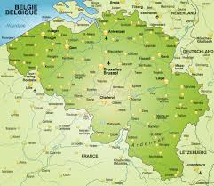 Belgique • belgië • belgien—la communauté germanophone de belgique. Lizenzfreie Vektorgrafik 10656051 Karte Von Belgien Als