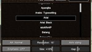 This resource pack for minecraft java edition contains a font with a lot of negative and positive size spaces. Unicode Font Extension Gui Mod For Minecraft 1 12 2 1 7 10 Pc Java Mods