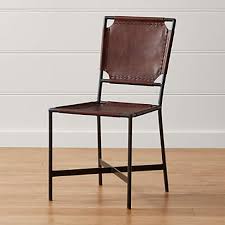 Furniture, dining room, dining tables, bar stools recommended searches; Laredo Brown Leather Dining Chair Reviews Crate And Barrel Canada
