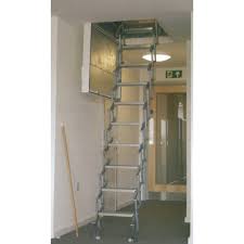 Folding ladder 10 stepsround armsmade of anodised aluminiumstainless installation hardwarethe max internal dimension between the ladder wall brackets is folding ladder for motorhomes. Folding Loft Ladder With Concertina Zedfolding Mechanism