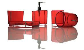 Check spelling or type a new query. 20 Fascinating Red Bathroom Accessories Home Design Lover