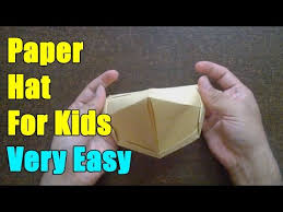 This video shows a simple and easy way to make a paper hat. How To Make A Paper Hat Instructables