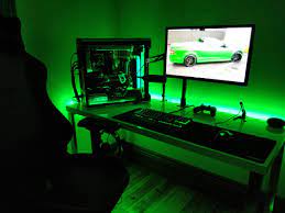 My Favorite Color Is Blue Best Gaming Setup Video Game Rooms Gaming Setup