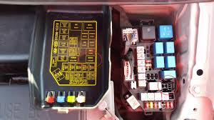 Pump relay (1990 hyundai sonata) the fuse box is located low on the left side of the dashboard behind a cover, or at the left side kick panel, behind a cover. Getz Not Starting Fuel Problem Hyundai Forums