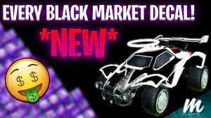 Maybe you would like to learn more about one of these? 2021 Every Black Market Decal In Rocket League Bmd Showcase Youtube