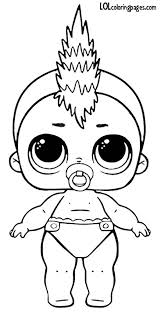 Lil Punk Boi Series 3 Wave 2 Lol Surprise Doll Coloring Page