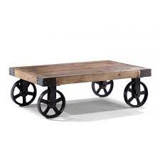 table basse industrielle sur roues table basse industrielle table basse table basse roulette
